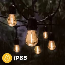 Сонячна гірлянда Lumiled Sollis 15 лампочок 10 м, пульт ДУ, зарядка USB - мініатюра 7