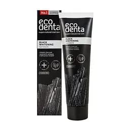 Зубная паста Ecodenta expert line отбеливающая черная 75 мл