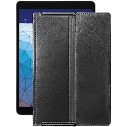 Чохол StatusCASE з екошкіри для планшету Apple iPad Air 2019 (A2152 А2153 А2123) Чорний глянець