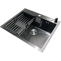 Кухонна мийка Romzha Arta U-550S Max BL - мініатюра 6
