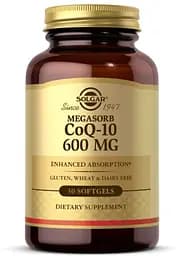 Натуральна добавка Solgar Megasorb CoQ-10 600 mg, 30 капсул