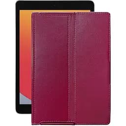 Чохол StatusCASE з екошкіри для планшету Apple iPad 7 10.2 (2019) Бордовий