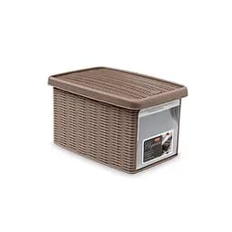 Контейнер для зберігання з кришкою і фронтальними дверцятами Stefanplast Elegance S 5,5л (30022)