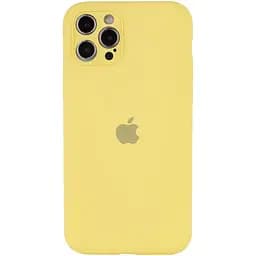 Чохол Silicone Case Full Camera Protective AA для Apple iPhone 14 Pro 6.1" Жовтий / Mellow Yellow