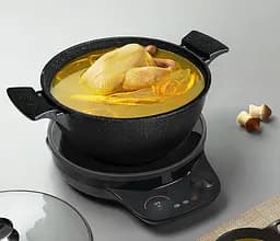 Каструля Fissman Grande з антипригарним покриттям TouchStoneForte Ø30х14хØ20 см kuh0007769 - мініатюра 4