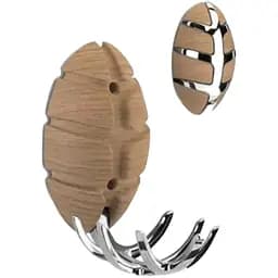 Вішалка Welovemebel Жук настінна 7 гачків коричнева (24892)