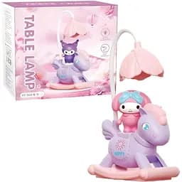 Дитяча настільна лампа Май Мелоді рожева (353C)