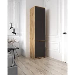 Пенал с полками Moreli T-217 500x2117x498 мм Дуб аппалачи/Венге магия (mo-t217-apalach-venge)