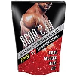 Амінокислота Power Pro BCAA 2:1:1 500 г фруктовый пунш