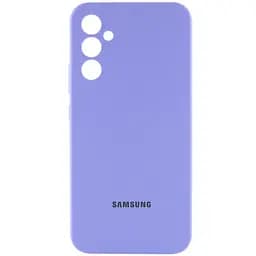 Чохол Lakshmi Silicone Cover Full Camera AAA with Logo для Samsung Galaxy A56 Бузковий/Dasheen