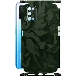 Захисна плівка StatusSKIN для Realme X7 Корпус Вініл Камуфляж зелений