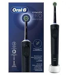 Зубная электрощетка Braun Oral-B Vitality D103.413.3 Pro Protect X Clean Cross Action Black (D103.413.3 PRO Protect X Clean Black)