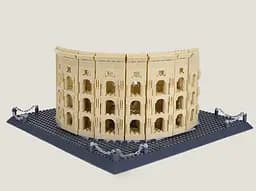 Конструктор архітектура  Wange   Римський Колізей The Colosseum of Rome 5225 для дітей та дорослих 3D 3Д  1756 деталей - мініатюра 5