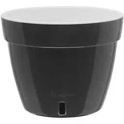 Вазон Santino Asti 15 л антрацитово-білий (AST150ANT/WHT)