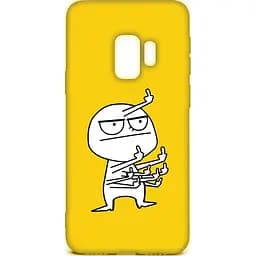 Чохол-накладка Toto Cartoon Soft Silicone TPU Case Samsung Galaxy S9 FK9 Yellow