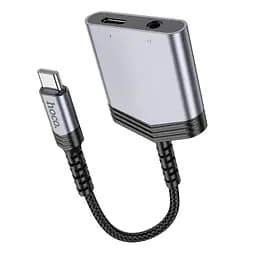 Перехідник Hoco Type-C to Type-C + 3.5 digital audio converter LS39 27W DAC - мініатюра 3