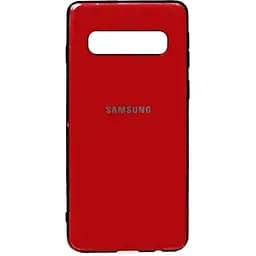 Чохол-накладка Toto Electroplate TPU Case Samsung Galaxy S10 Red