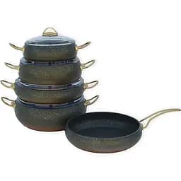 Набір каструль O.M.S. Collection 3024 для індукційної плити Зелений (Туреччина)