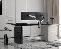 Кронштейн Anda Seat Stealth PRO II Duo 17''-42'' Black White AD-W-A9-2S-BW - мініатюра 10