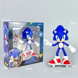 Колекційна фігурка Сонік у коробці SONIC THE HEDGEHOG 3 (16 см). - мініатюра 2