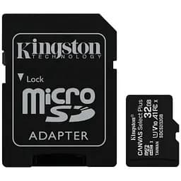 Карта пам'яті Kingston microSDXC 32GB Canvas Select Plus A1 C10 + SD адаптер (SDCS2/32GB) [47069]