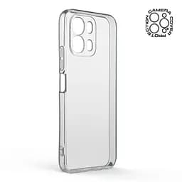Прозрачный чехол для OPPO A6 4G/A6S 4G с защитой камеры, тонкий, силиконовый, бесцветный, ударопрочный, противоударный бампер с закрытой камерой, ArmorStandart (ARM90362) - мініатюра 2
