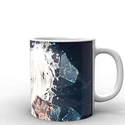 Кухоль GeekLand Supernatural Дін на блакитному тлі SN.02.032 330 мл білий