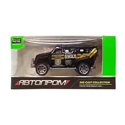 Детская металлическая машинка АвтоПром 7629 масштаб 1:64 S.W.A.T. Броневик