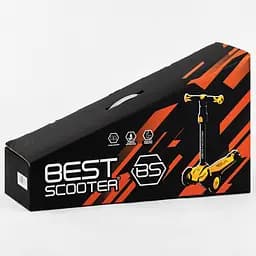 Самокат Best Scooter 80х60х28 см Зелено-сірий 000231418 - мініатюра 5
