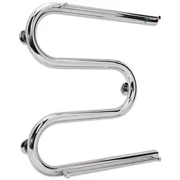 Полотенцесушитель Laris Змеевик 30 РС3 500x500 с 2-мя полочками 1/2'' 71207211, Хром