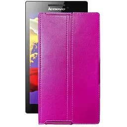Чехол StatusCASE из экокожи для планшета Lenovo Tab 2 A7-30 Розовый