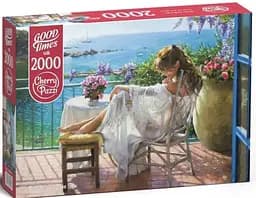 Пазлы CherryPazzi Красавица и синее море, 2000 элементов, 70x100 см