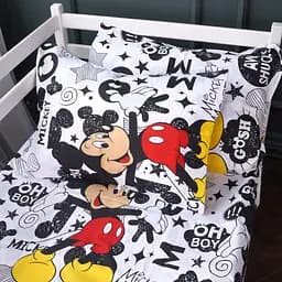 Наволочка MirSon Ranforce Elite MickeyPop 50x70 см разноцветная (2200011704463)