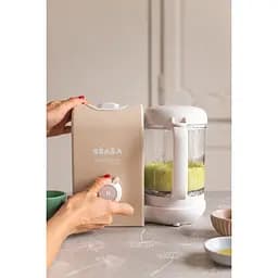 Пароварка-блендер Beaba Babycook Express Beige (916302) - мініатюра 13
