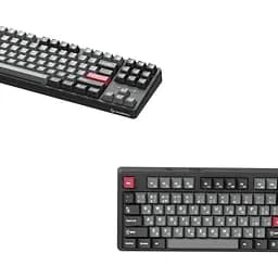 Клавіатура GamePro Asgard Ragnar Keychron Super Red Switch Wireless/Bluetooth/USB Black бездротова (MK285BK) - мініатюра 4