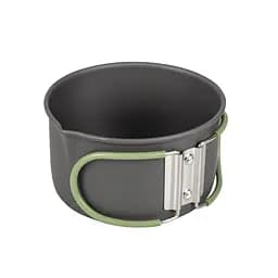 Набір посуду Bo-Camp Explorer 4 Pieces Hard Anodized Grey/Green (2200244), Сірий - мініатюра 7