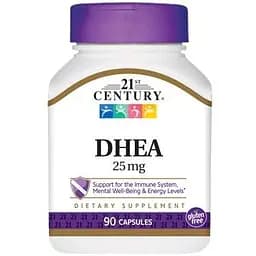 Стимулятор тестостерону 21st Century DHEA 25 мг 90 капсул
