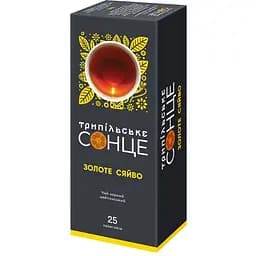 Чай Трипільське Сонце Золоте Сяйво 45 г (25 шт. х 1.8 г)