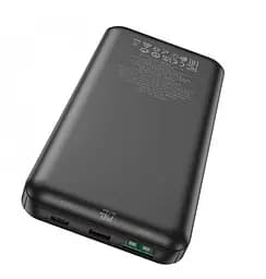 Портативний акумулятор Hoco J102 Cool figure (10000mAh) зі швидким заряджанням чорний - мініатюра 4