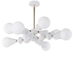 Люстра Dome V8 horizontal PikArt арт. 5990 Золотий/білий