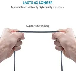 Кабель Anker Powerline Select + Lightning - 1.8 м Black (6595749) - мініатюра 2