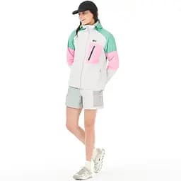 Куртка штормова Picture Organic Abstral+ 2.5L Women L Білий-Рожевий - мініатюра 3