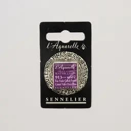 Акварельна фарба Sennelier, полукювета, S2, Кобальт фіолетовий глибокий відтінок (Cobalt Violet Deep Hue)