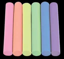 Пластилін Colorino Glow, флуоресцентний, 100 г, 6 кольорів (42680PTR) - мініатюра 2