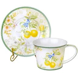 Чайний набір Lefard Лимон 220 мл 4 предмети (924-370)