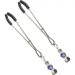 Зажим для сосков Art of Sex - Nipple Clamps Lovely Blue