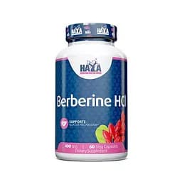 Берберін Haya Labs Berberine HCL 400 mg, 60 вегакапсул