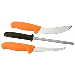 Набір Morakniv 2 ножа + Мусат Hunting Set 3000 Orange (12098)