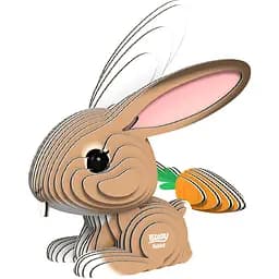 Збірна 3Д модель Eugy Зоопарк Кролик (XEG-071)