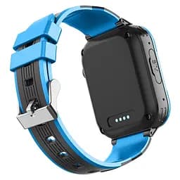 Смарт-годинник дитячі з відеодзвінком Wonlex KT32 Original WI-FI GPS SIM-карта Blue (18344) - мініатюра 4